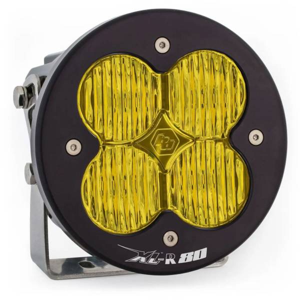 Baja Designs - Baja Designs LED Light Pods Amber Lens Spot Each XL R 80 Wide Cornering - 760015