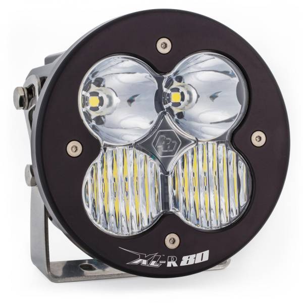 Baja Designs - Baja Designs LED Light Pods Clear Lens Spot Each XL R 80 Driving/Combo - 760003