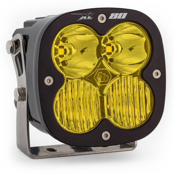 Baja Designs - Baja Designs LED Light Pods Amber Lens Spot Each XL80 Driving/Combo - 670013