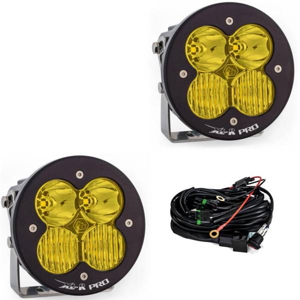 Baja Designs - Baja Designs LED Light Pods Amber Lens Driving Combo Pattern Pair XL R Pro Series - 537813