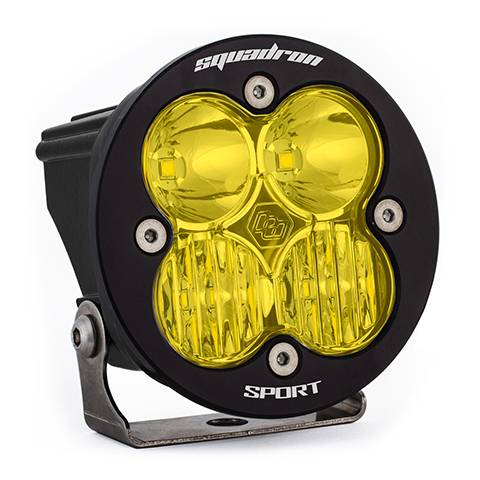 Baja Designs - Baja Designs LED Light Pod Amber Lens Driving/Combo Pattern Each Squadron R Sport - 580013