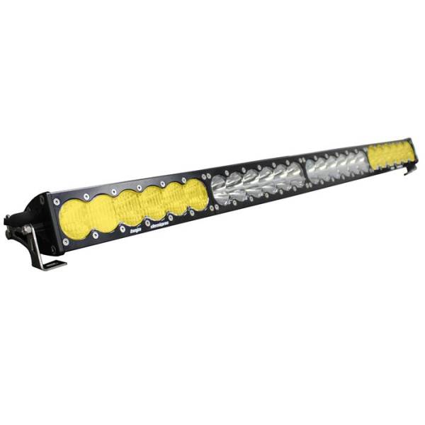 Baja Designs - Baja Designs 40 Inch LED Light Bar Amber/White Dual Control Pattern OnX6 Series - 464014