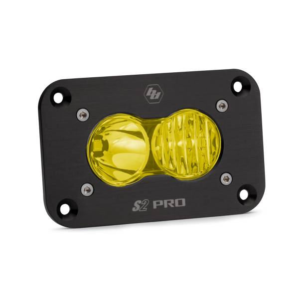 Baja Designs - Baja Designs LED Driving/Combo Amber Flush Mount S2 Pro - 481013
