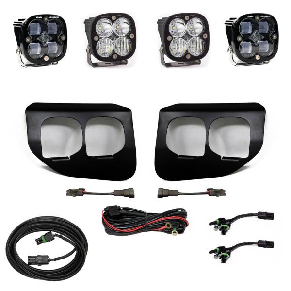 Baja Designs - Baja Designs Ford Super Duty (20-22) Fog Lights Dual FPK SAE/Pro DC - 447736