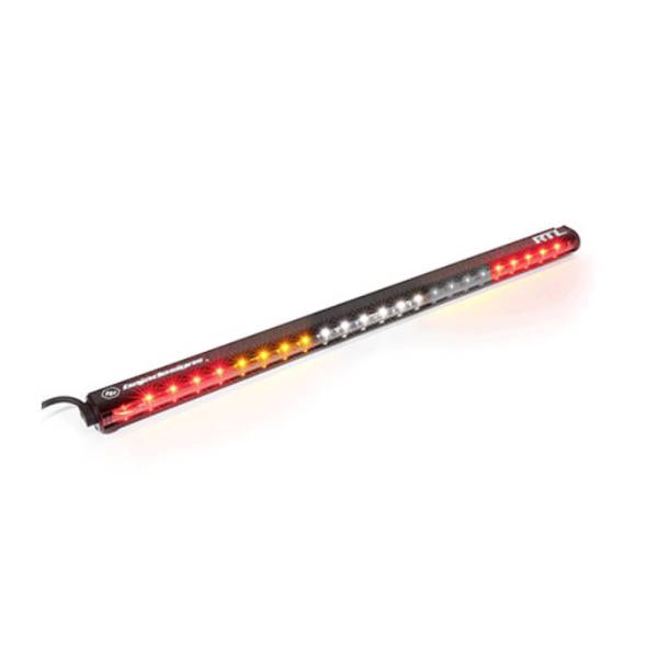 Baja Designs - Baja Designs 30 Inch Light Bar RTL-W Solid Amber, White Center, Flashing Amber - 103005