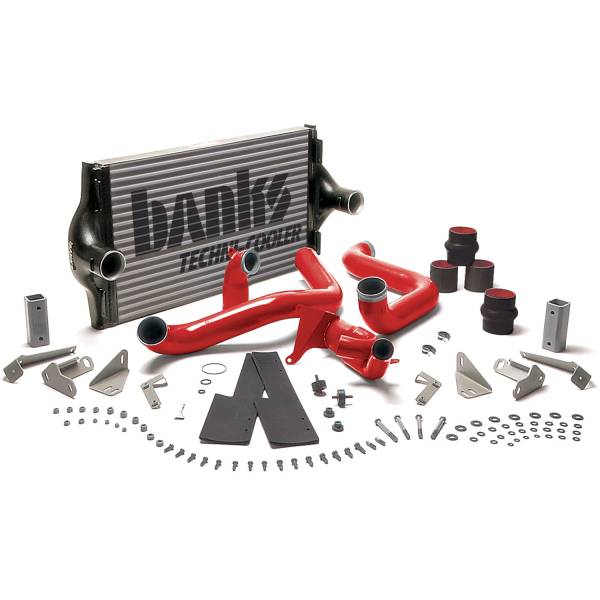 Banks Power - Banks Power Intercooler Upgrade, Includes Boost Tubes (red powder-coated) for 1994-1997 Ford F250/F350 7.3L Power Stroke - 25970