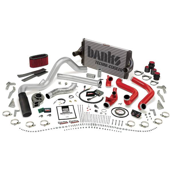 Banks Power - Banks Power PowerPack Bundle Complete Power System W/OttoMind Engine Calibration Module Black Tip 95.5-97 Ford 7.3L Automatic Transmission - 48561-B