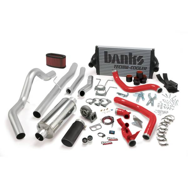 Banks Power - Banks Power PowerPack Bundle Complete Power System W/OttoMind Engine Calibration Module Black Tail Pipe 94-97 Ford 7.3L CCLB Manual Transmission - 46361-B