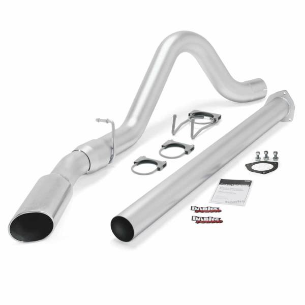 Banks Power - Banks Power Monster Exhaust System Single Exit Chrome Tip 15-16 F250/F350/450 CCSB-CCLB - 49792