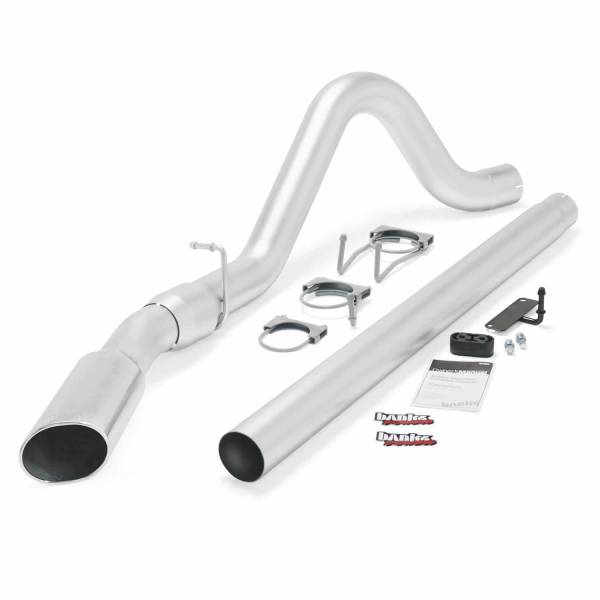 Banks Power - Banks Power Monster Exhaust System Single Exit Chrome Tip 08-10 Ford 6.4L All Cab and Bed Lengths - 49781