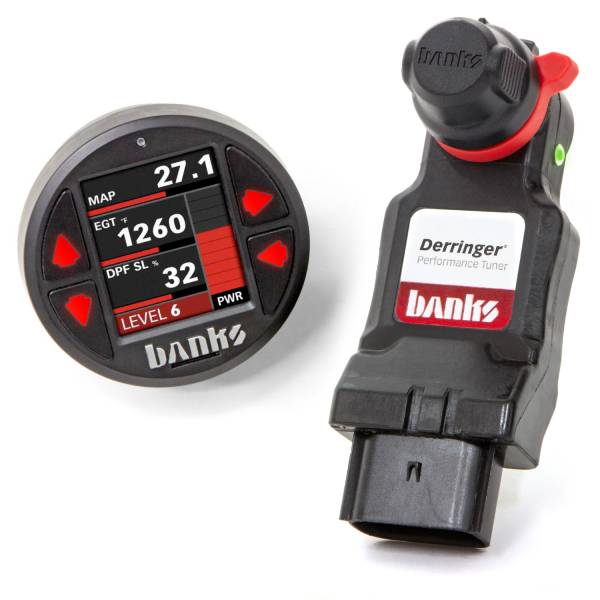 Banks Power - Banks Power Derringer Tuner with ActiveSafety and Banks iDash 1.8 Super Gauge 17-19 Ford 6.7 - 66693