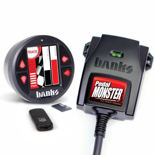 Banks Power - Banks Power PedalMonster, Throttle Sensitivity Booster with iDash DataMonster for many Cadillac, Chevy/GMC, Chrysler, Dodge, Jeep, Nissan - 64333
