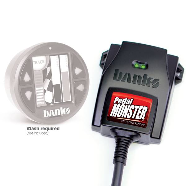 Banks Power - Banks Power PedalMonster, Throttle Sensitivity Booster for use with existing iDash and/or Derringer for many Cadillac, Chevy/GMC, Chrysler, Dodge, Jeep, Nissan - 64331