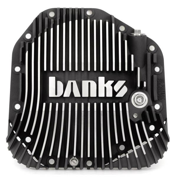 Banks Power - Banks Power Ram-Air Differential Cover Kit Satin Black/Machined w/Hardware for 17+ Ford F250 HD Tow Pkg and F350 SRW with Dana M275 Rear Axle - 19280