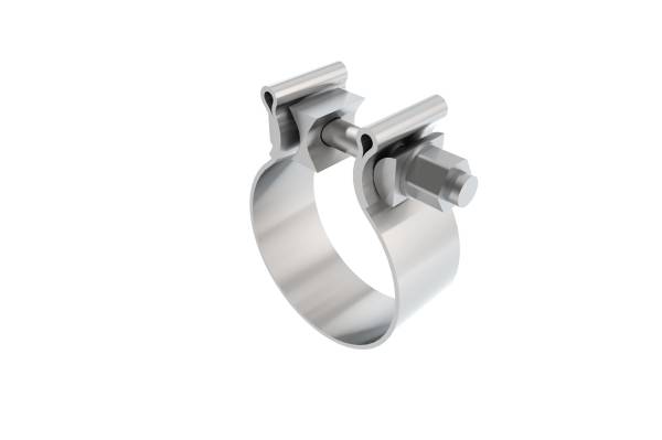 Borla - Borla 2.75" T-304 Stainless Steel AccuSeal Single Bolt Band Clamp. - 18327