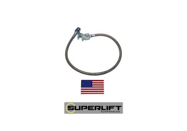 Superlift - Superlift Bulletproof Brake Hose - Rear - 1999-2010 Ford F-250/F-350 with 4-10 inch Lift Kit - 91515