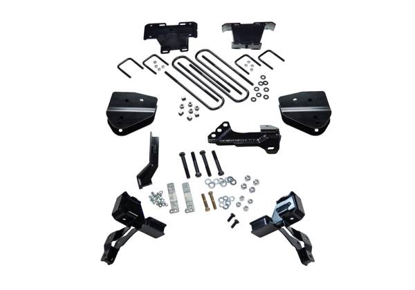 Superlift - Superlift 4 inch Spacer Lift Kit - 2017-2022 Ford-F250 and F-350 Super Duty 4WD - Gas and Diesel - K163