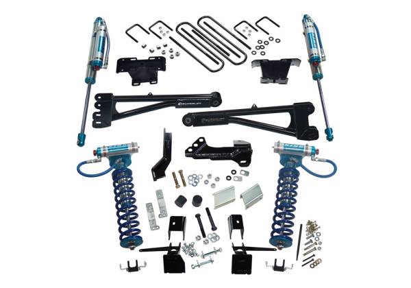 Superlift - Superlift 4" King Ed Radius Arm Lift Kit-17-22 F250/350 4WD w Kng Frt Clvrs & Res Rr Shcks - K165KG