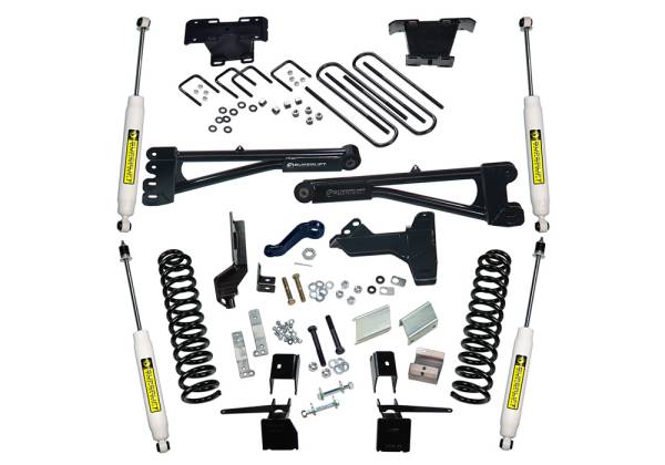 Superlift - Superlift 6 inch Radius Arm Lift Kit - 2017-2022 Ford F-250 and F-350 Super Duty - with Superlift Shocks 4WD - Diesel Only - K169