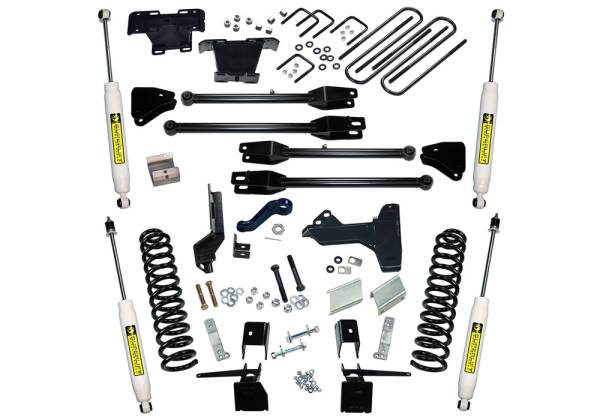 Superlift - Superlift 6 inch 4-Link Kit - 2017-2022 Ford F-250 and F-350 Super Duty with Superlift Shocks 4WD - Diesel Only - K171