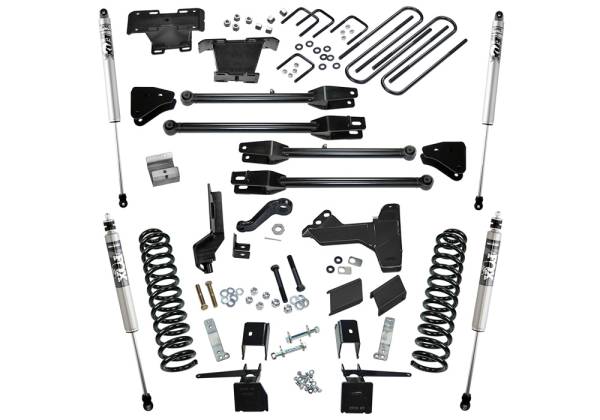 Superlift - Superlift 6 inch Lift Kit - 2017-2022 Ford F-250/350 4WD Diesel with 4-Link Conversion with FOX 2.0 Series Shocks - K171F