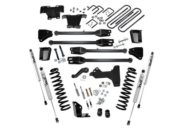 Superlift - Superlift 6 inch Lift Kit - 2005-2007 Ford F-250/350 4WD Diesel Engine with 4-Link Conversion with FOX 2.0 Series Shocks - K231F