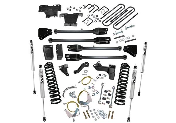 Superlift - Superlift 6 inch Lift Kit - 2008-2010 Ford F-250/350 4WD Diesel Engine with 4-Link Conversion with FOX 2.0 Series Shocks - K234F