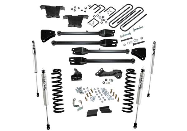 Superlift - Superlift 4 inch Lift Kit - 2011-2016 Ford F-250/350 4WD Diesel Engine with 4-Link Conversion with FOX 2.0 Series Shocks - K236F