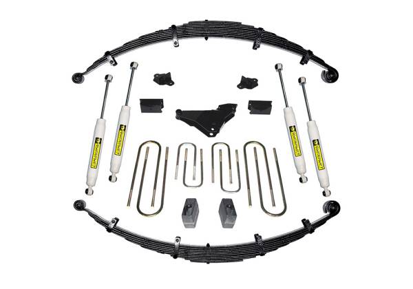 Superlift - Superlift 4 inch Lift Kit - 2000-2004 Ford F-250 and F-350 Super Duty 4WD - Diesel and V-10 - with Superlift Shocks - K632