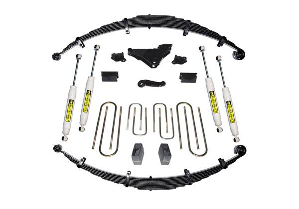 Superlift - Superlift 6 inch Lift Kit - 2000-2004 Ford F-250 and F-350 Super Duty 4WD - Diesel and V-10 - with Superlift Shocks - K638