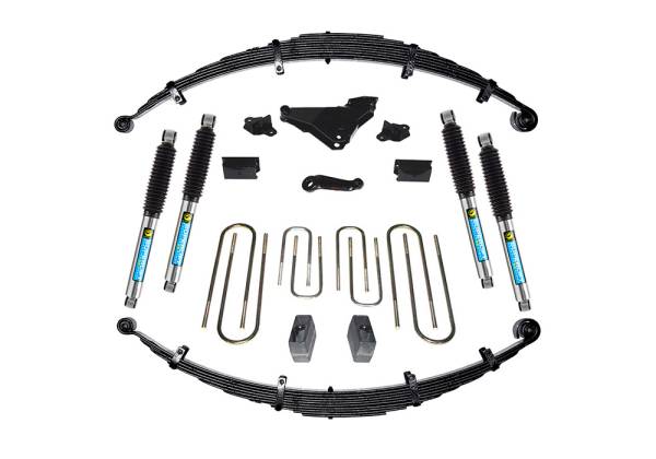 Superlift - Superlift 6 inch Lift Kit - 2000-2004 Ford F-250 and F-350 Super Duty 4WD - Diesel and V-10 - with Bilstein Shocks - K638B