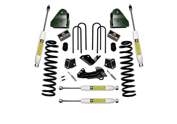 Superlift - Superlift 4 inch Lift Kit - 2005-2007 Ford F-250 and F-350 Super Duty 4WD - Diesel Engine - with Superlift Shocks - K796