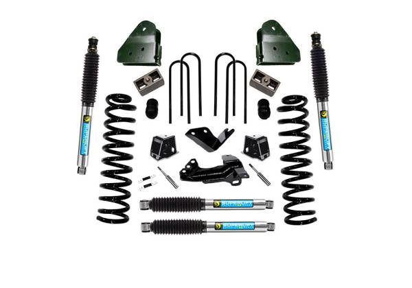 Superlift - Superlift 4 inch Lift Kit - 2005-2007 Ford F-250 and F-350 Super Duty 4WD - Diesel Engine - with Bilstein Shocks - K796B