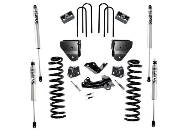 Superlift - Superlift 4 inch Lift Kit - 2005-2007 Ford F-250/350 4WD Diesel Engine without 4-Link Conversion with FOX 2.0 Series Shocks - K796F