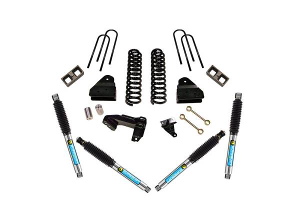 Superlift - Superlift 4 inch Lift Kit - 2008-2010 Ford F-250 and F-350 Super Duty 4WD - Diesel Engine - with Bilstein Shocks - K854B