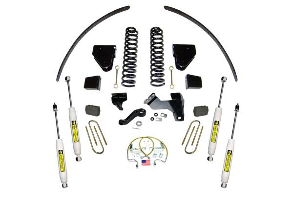 Superlift - Superlift 6 inch Lift Kit - 2008-2010 Ford F-250 and F-350 Super Duty 4WD - Diesel Engine - with Superlift Shocks - K856