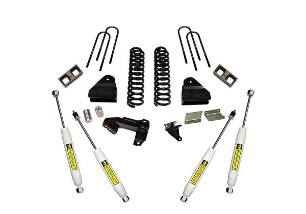 Superlift - Superlift 4 inch Lift Kit - 2011-2016 Ford F-250 and F-350 Super Duty 4WD - Diesel Engine - with Superlift Shocks - K876