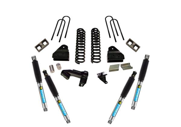 Superlift - Superlift 4 inch Lift Kit - 2011-2016 Ford F-250 and F-350 Super Duty 4WD - Diesel Engine - with Bilstein Shocks - K876B