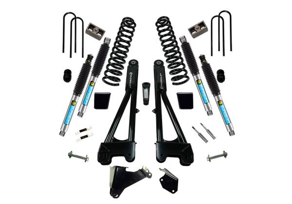 Superlift - Superlift 6" Lift Kit - 05-07 F250/F350 4WD - Dsl w/ Replacement Radius Arms w/ Bil Shocks - K977B