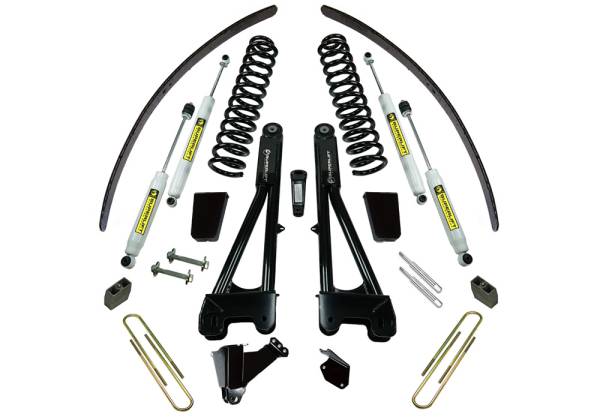 Superlift - Superlift 8" Lift Kit - 05-07 F250/F350 4WD - Dsl w/ Replacement Radius Arms w/ SL Shocks - K979