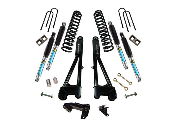 Superlift - Superlift 4" Lift Kit - 08-10 F250/F350 4WD - Dsl w/ Replacement Radius Arms w/ Bil Shocks - K981B