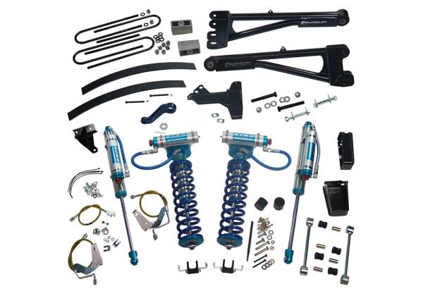 Superlift - Superlift 6 inch Lift Kit - 2008-2010 Ford F-250 and F-350 Super Duty 4WD with Replacement Radius Arms, King Coilovers and King rear Shocks - K983KG