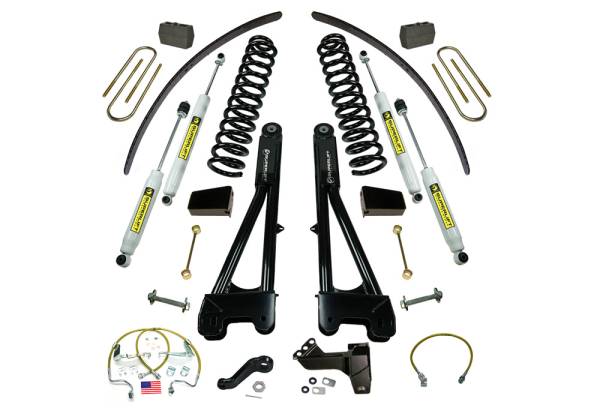 Superlift - Superlift 8" Lift Kit - 08-10 F250/F350 4WD - Dsl w/ Replacement Radius Arms w/ SL Shocks - K985