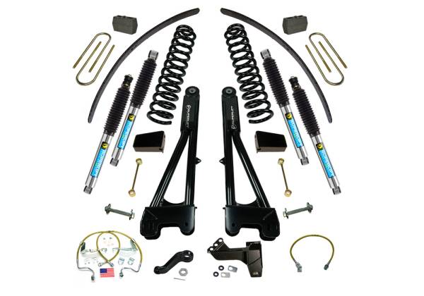 Superlift - Superlift 8" Lift Kit - 08-10 F250/F350 4WD - Dsl w/ Replacement Radius Arms w/ Bil Shocks - K985B