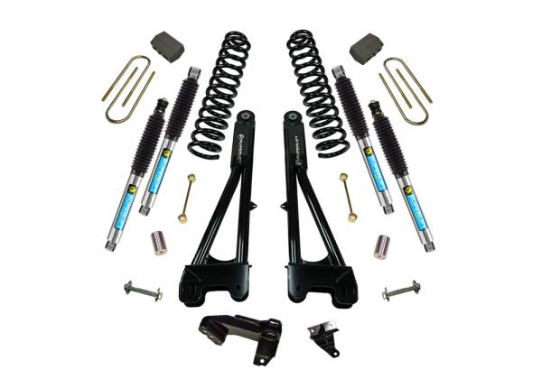 Superlift - Superlift 4" Lift Kit - 11-16 F250/F350 4WD - Dsl w/ Replacement Radius Arms w/ Bil Shocks - K987B