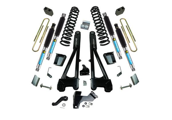 Superlift - Superlift 6" Lift Kit - 11-16 F250/F350 4WD - Dsl w/ Replacement Radius Arms w/ Bil Shocks - K989B