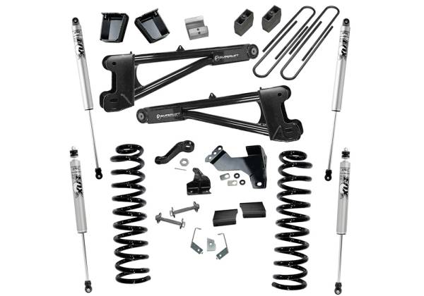 Superlift - Superlift 6 inch Lift Kit - 2011-2016 Ford F-250/350 4WD Diesel Engine with Replacement Radius Arms with FOX 2.0 Series Shocks - K989F