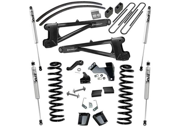 Superlift - Superlift 8 inch Lift Kit - 2011-2016 Ford F-250/350 4WD Diesel Engine with Replacement Radius Arms with FOX 2.0 Series Shocks - K991F