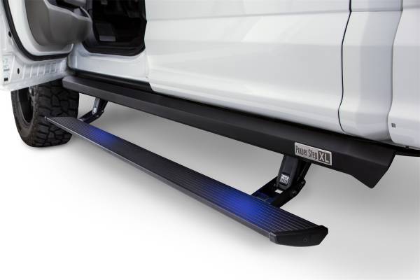 AMP Research - AMP Research PowerStep XL 3" Atl Drop22 F-250/F-350/F-450 Crew Cab Only Works only w/Sync 4 - 77242-01A