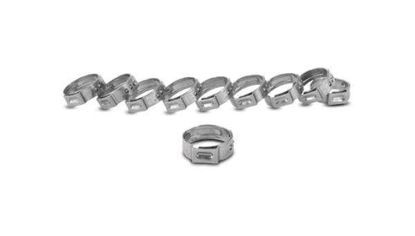 Vibrant Performance - Vibrant Performance Stainless Steel Pinch Clamps: 7.8-9.5mm (Pack of 10) - 12272